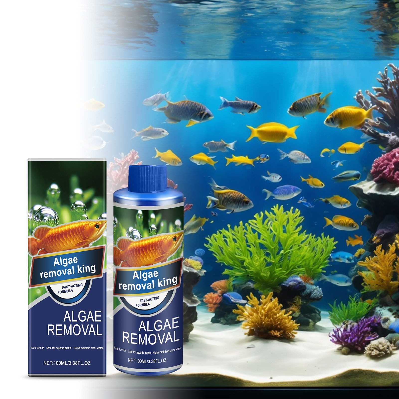 AMZ Aquarium Water Conditioner, 100 ml photo 3