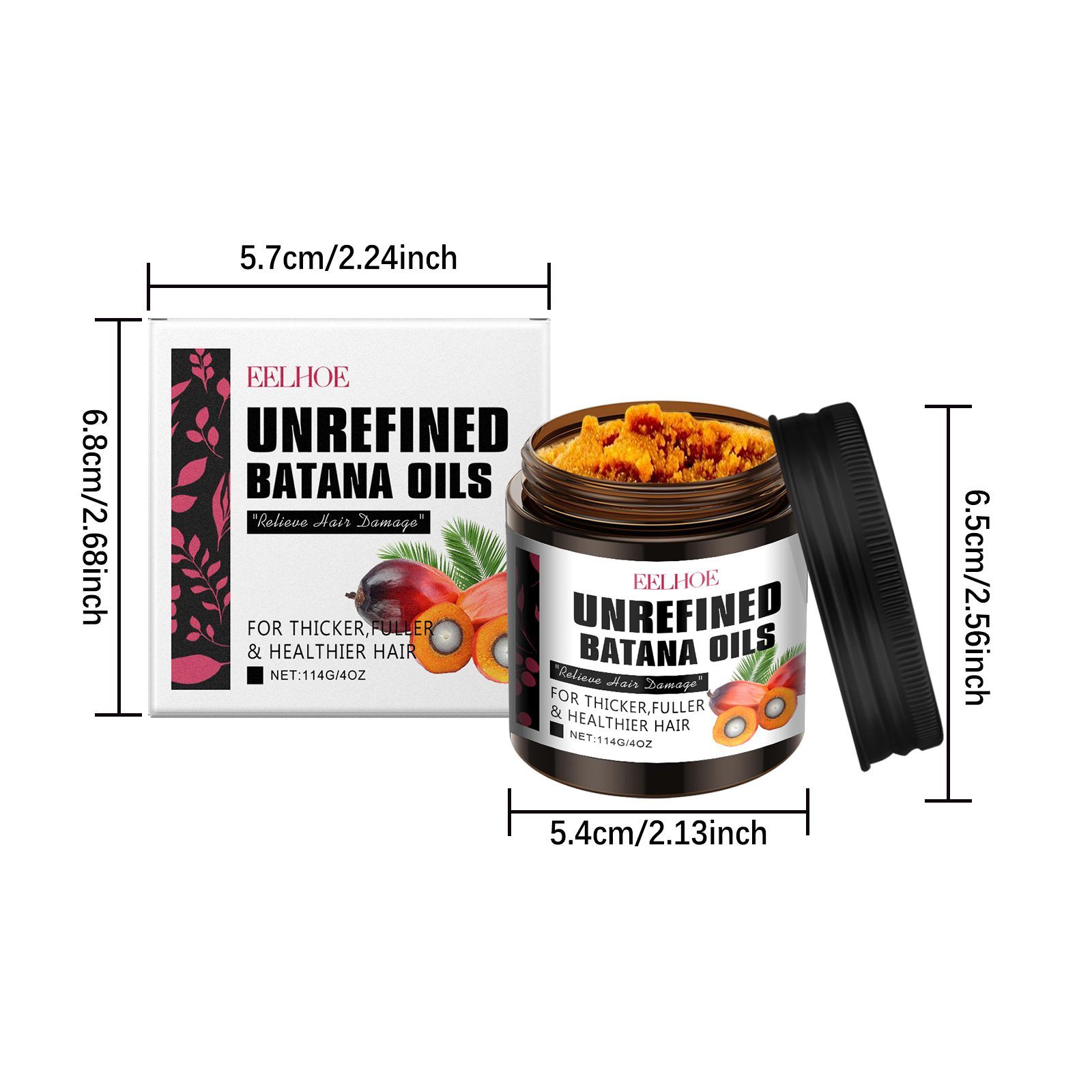 EELHOE Batana Oil Hair Conditioning Mask, 114 g photo 2