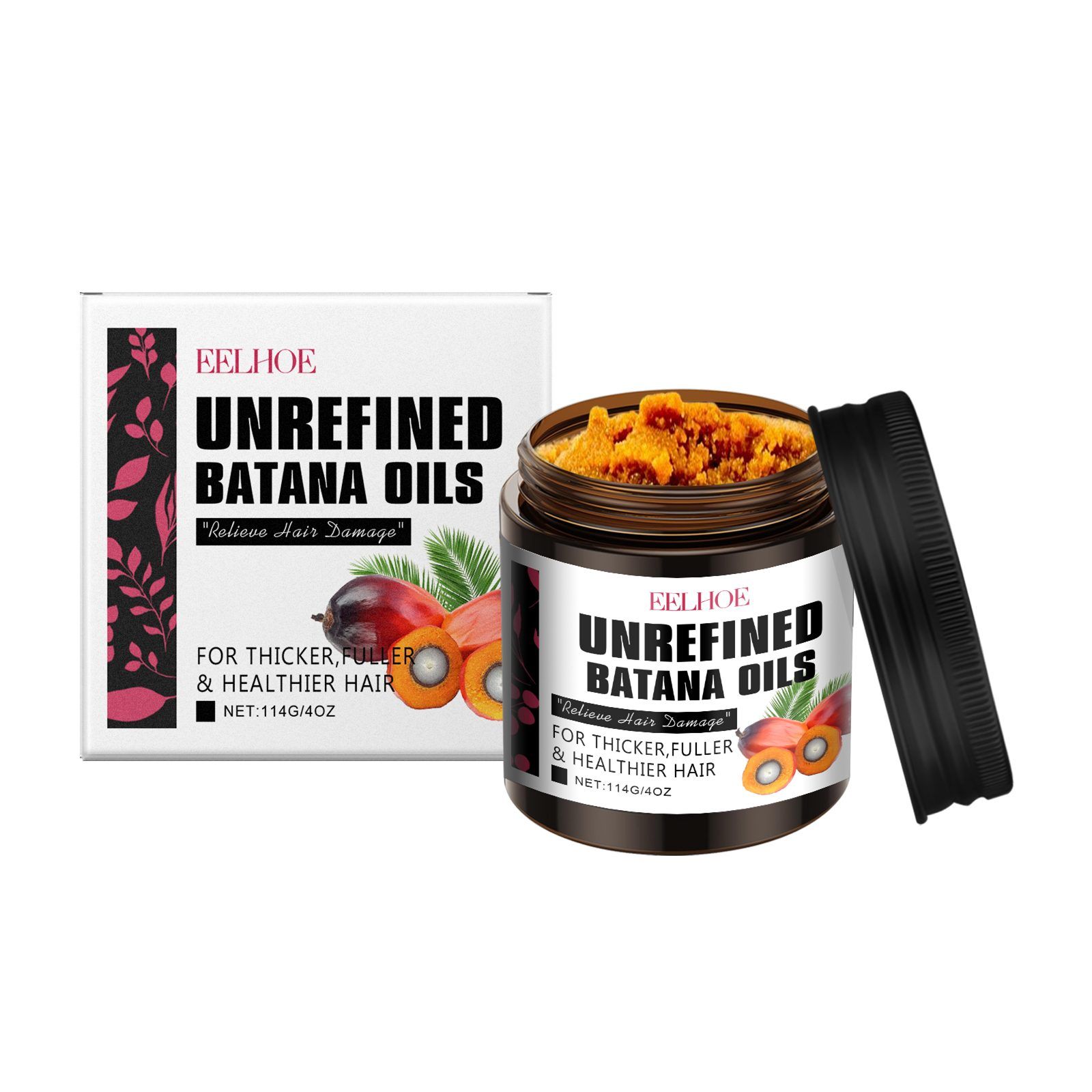 EELHOE Batana Oil Hair Conditioning Mask, 114 g photo 1