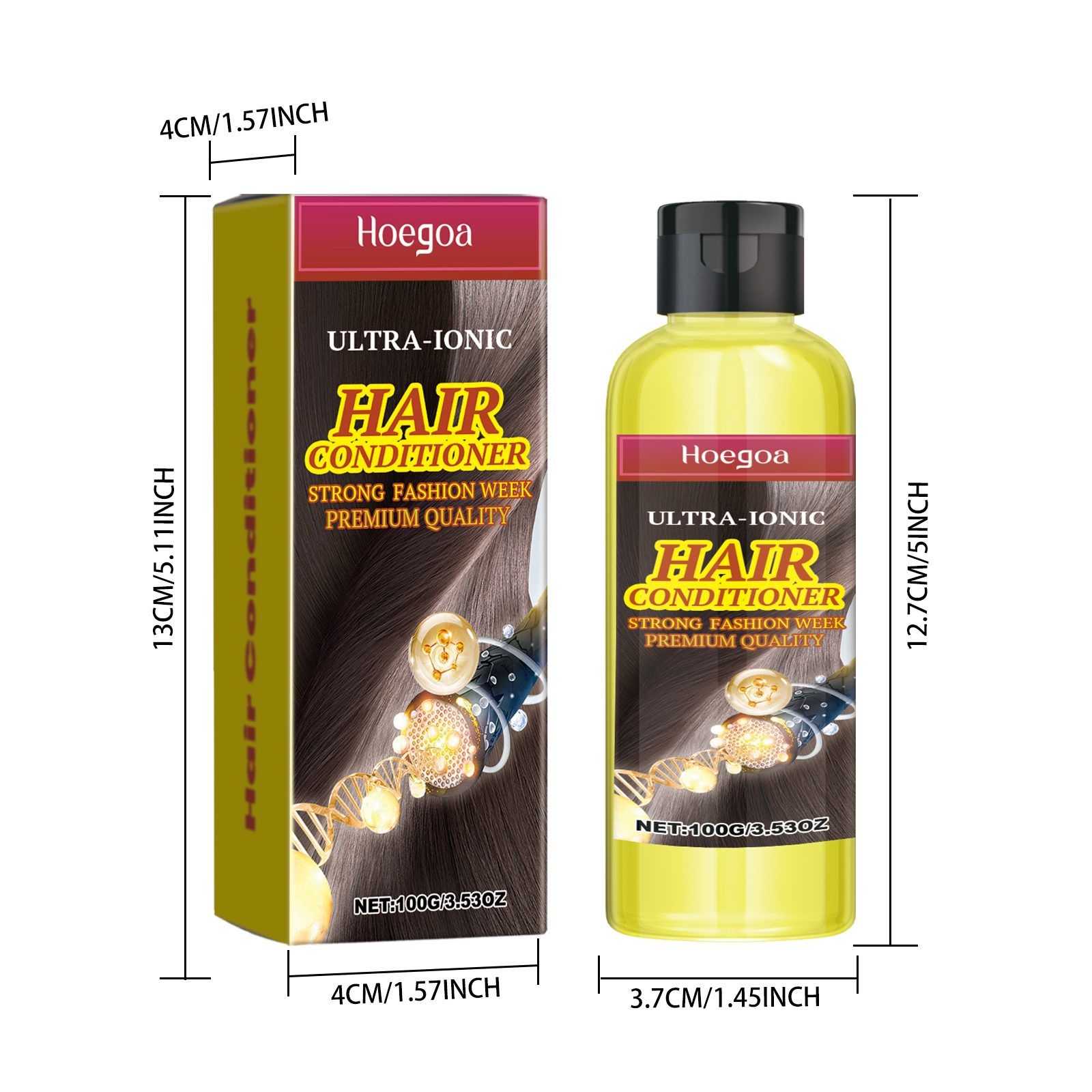 HOEGOA Yellow-Tone Hair Conditioner, 100 g photo 2