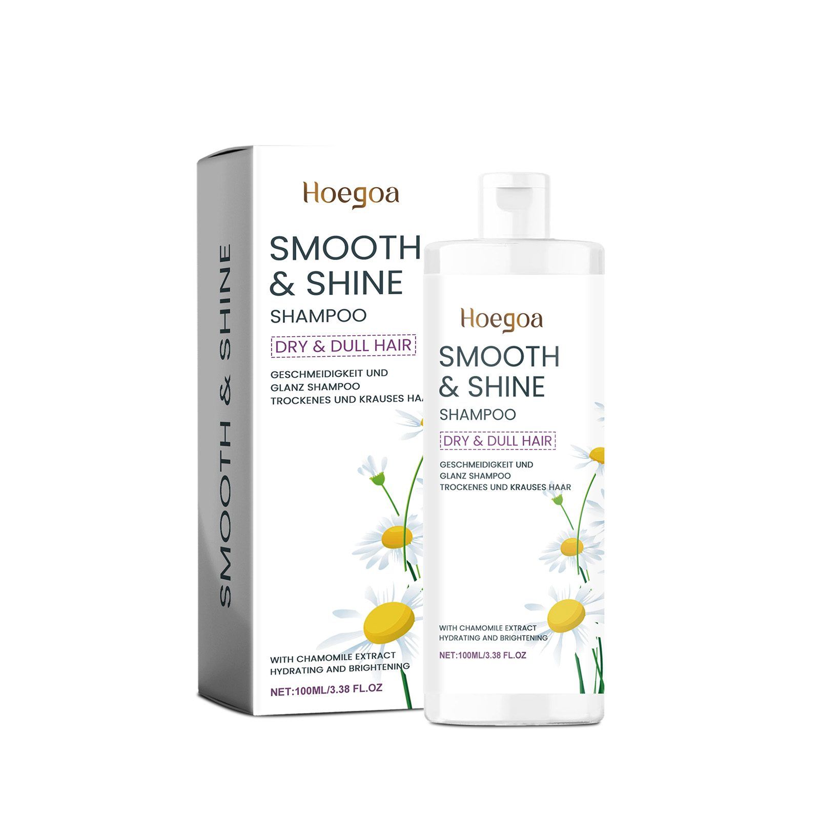 HOEGOA Chamomile Hair Shampoo, 100 ml photo 1