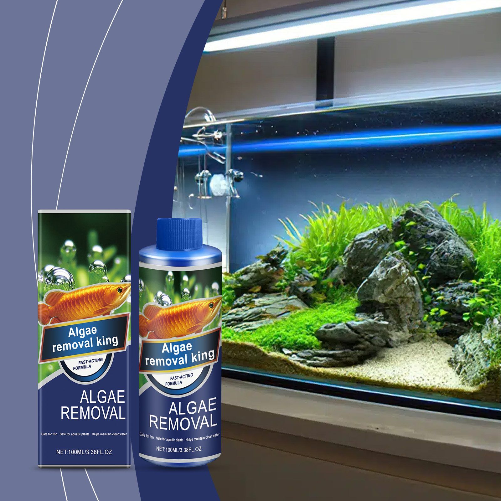 AMZ Aquarium Water Conditioner, 100 ml photo 4