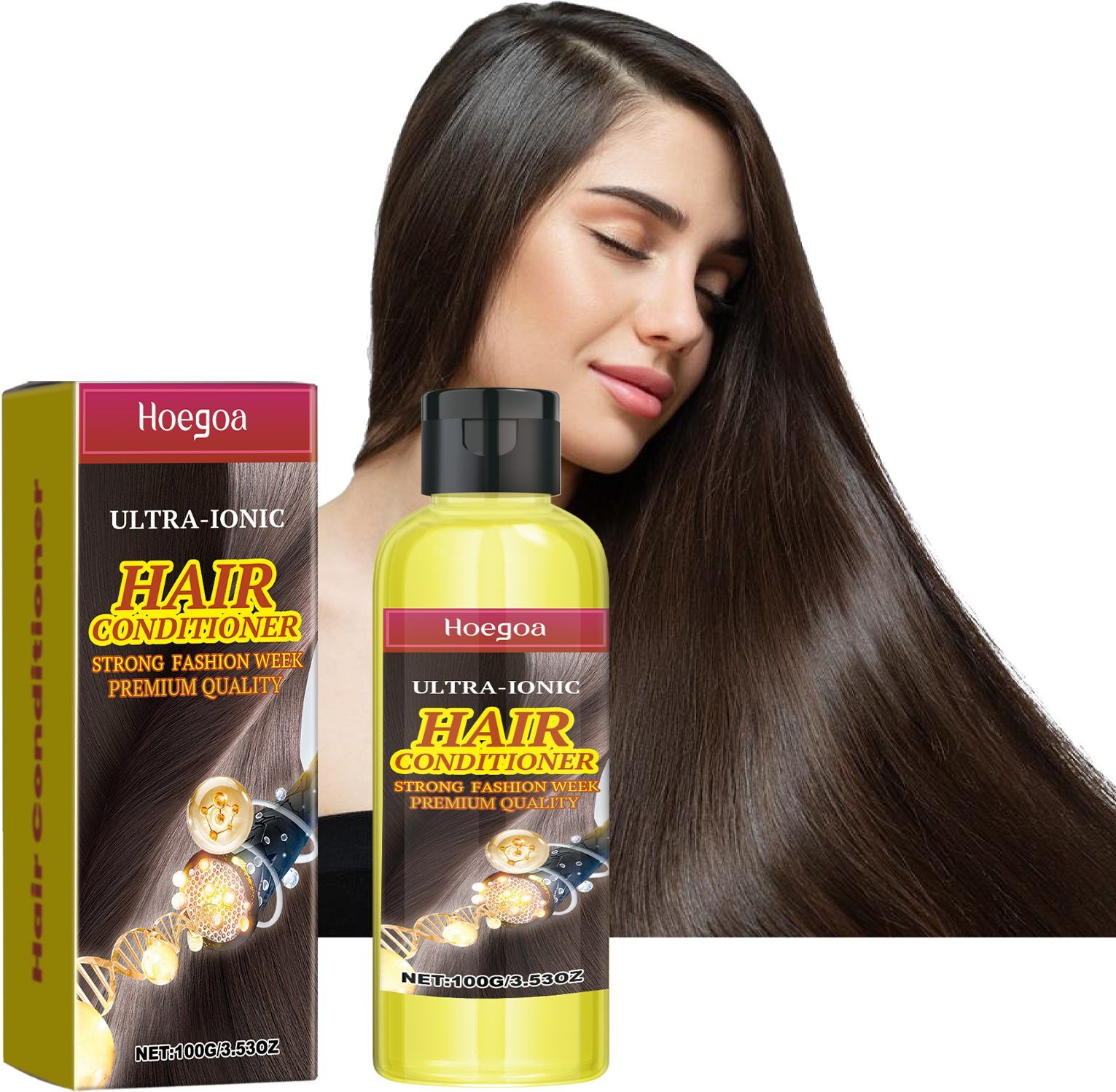 HOEGOA Yellow-Tone Hair Conditioner, 100 g photo 4
