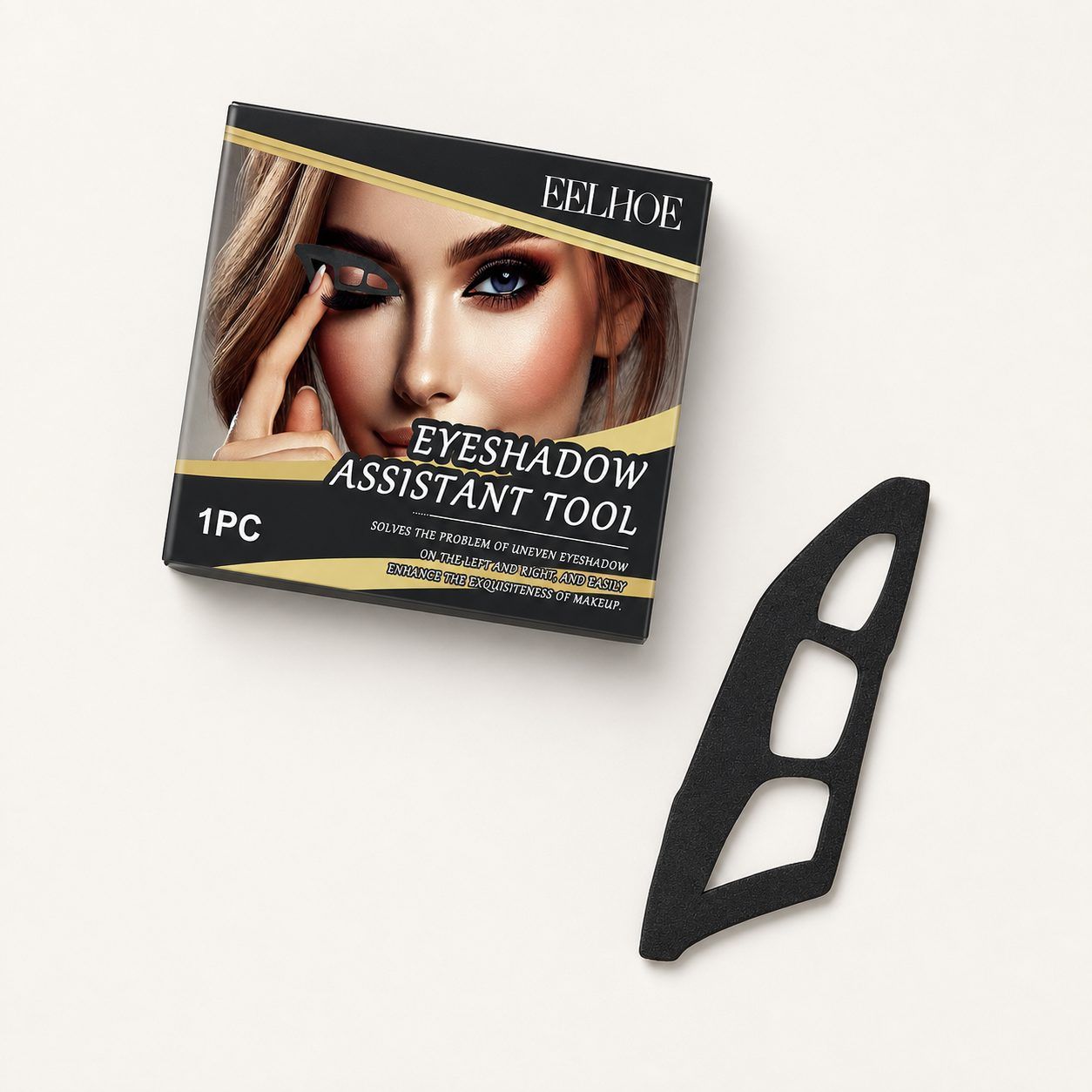 EELHOE Eye Makeup Stencil Guide Tool, 1 Pieces photo 7
