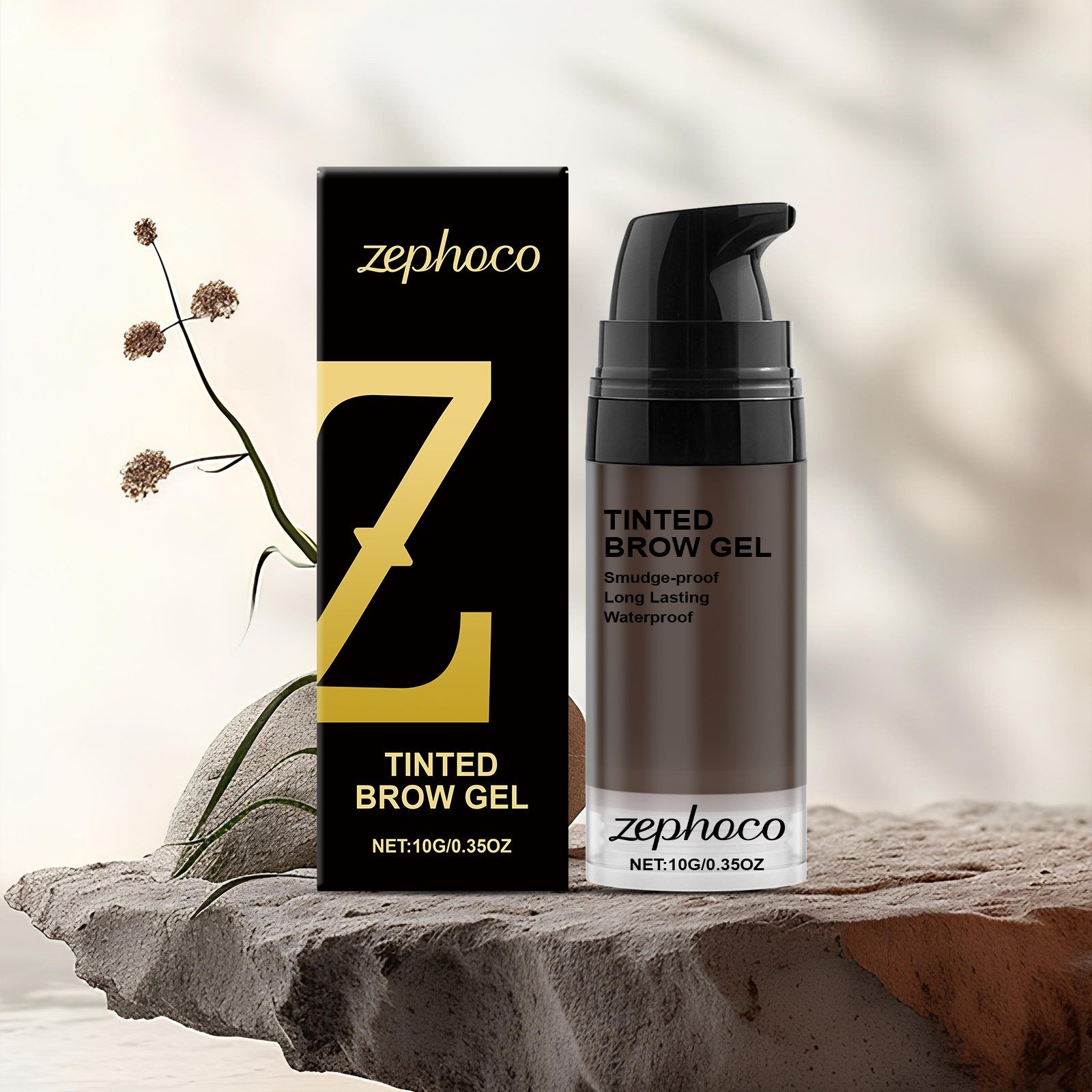 zephoco Long-Wear Brow Tint, Deep Brown, 10 g photo 4