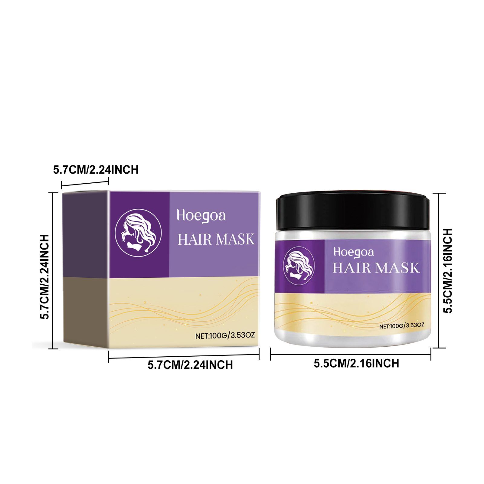 HOEGOA Deep Conditioning Hair Mask, 100 g photo 5
