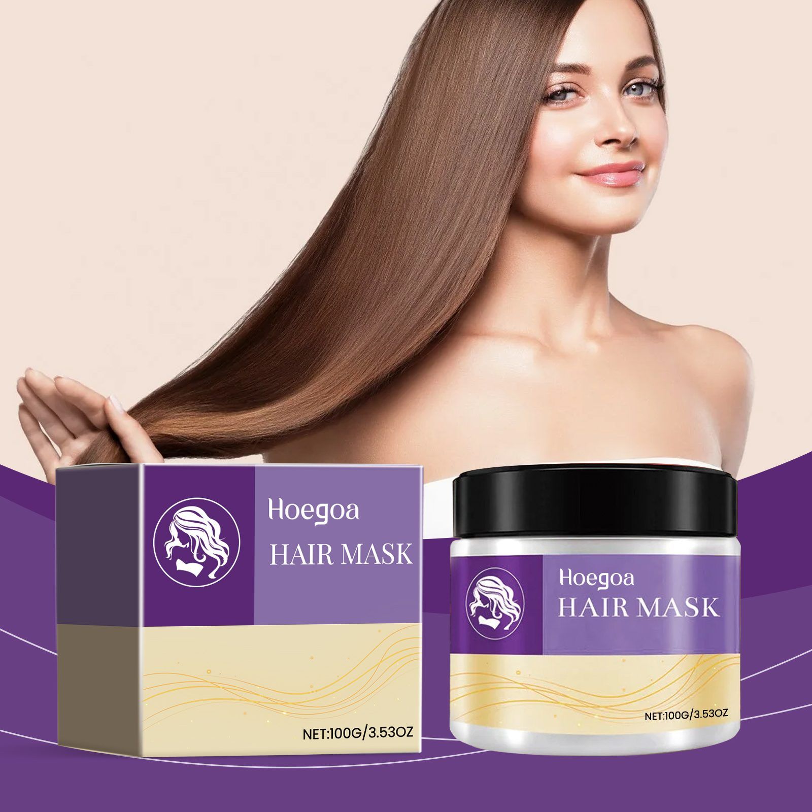 HOEGOA Deep Conditioning Hair Mask, 100 g photo 3