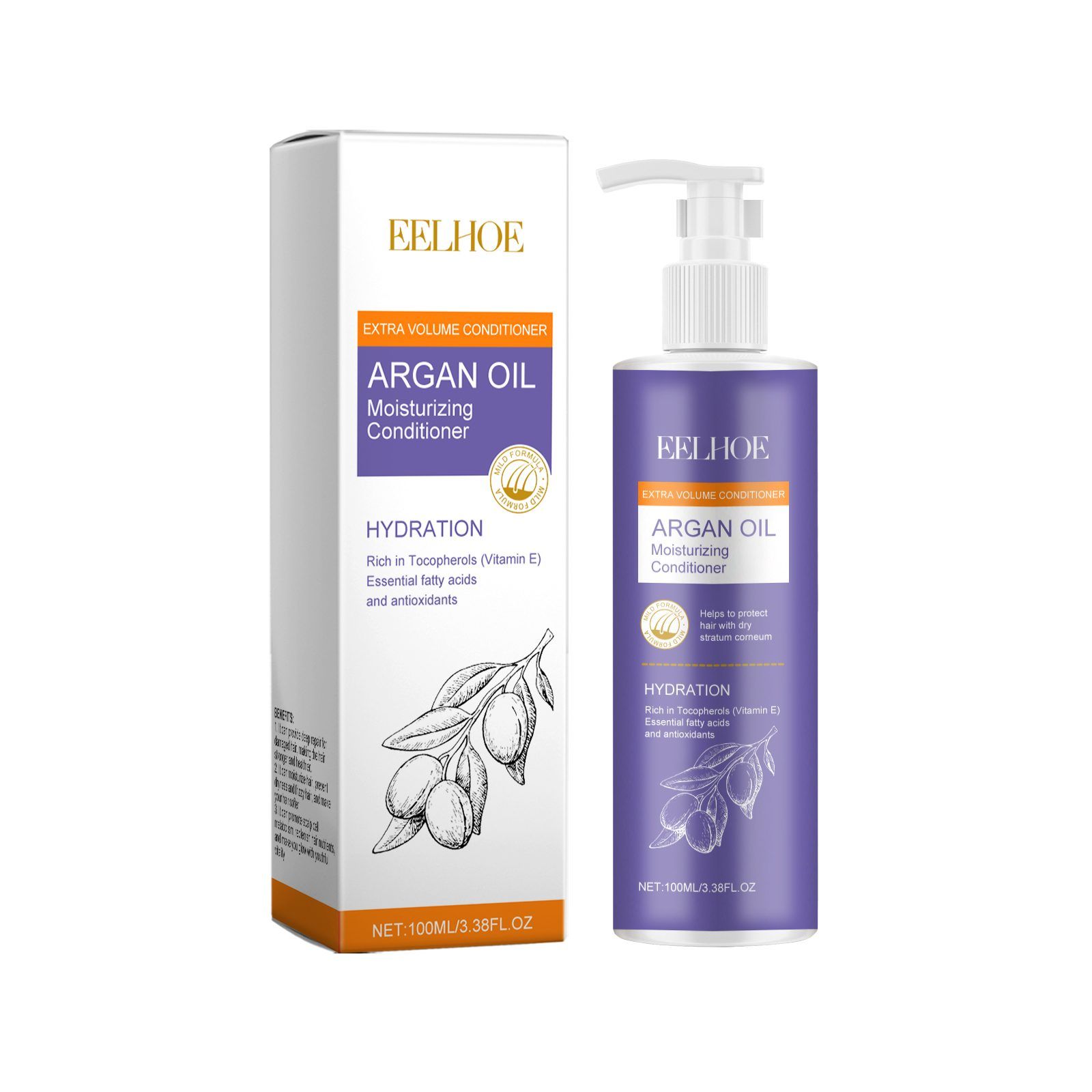EELHOE Argan Oil Hair Conditioner, 100 ml photo 2