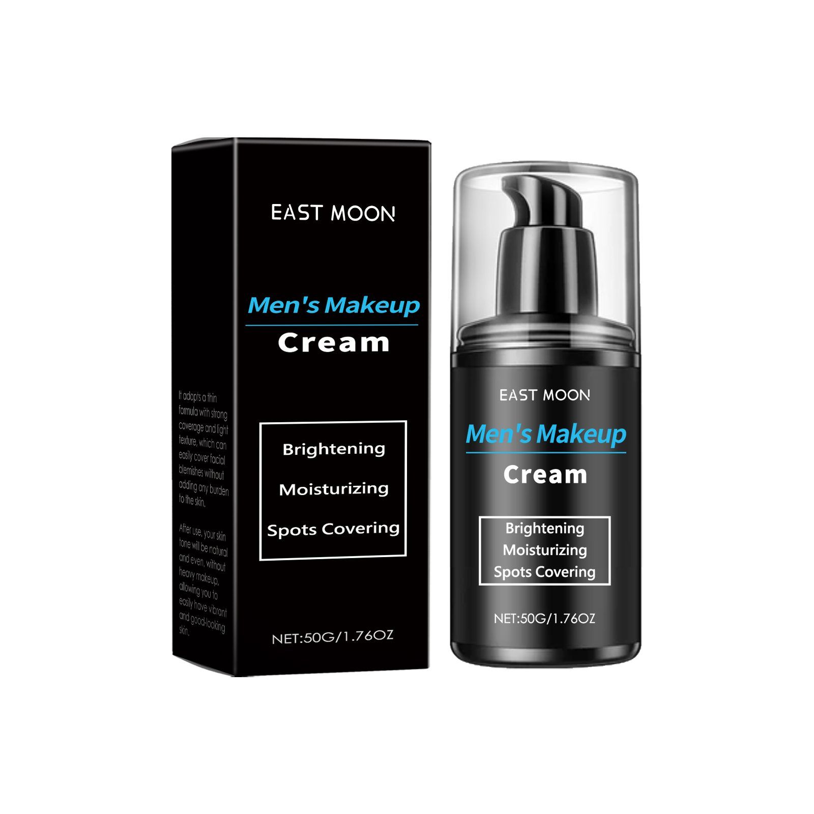 EAST MOON Men's Tinted Face Concealer Cream, 50 g photo 3