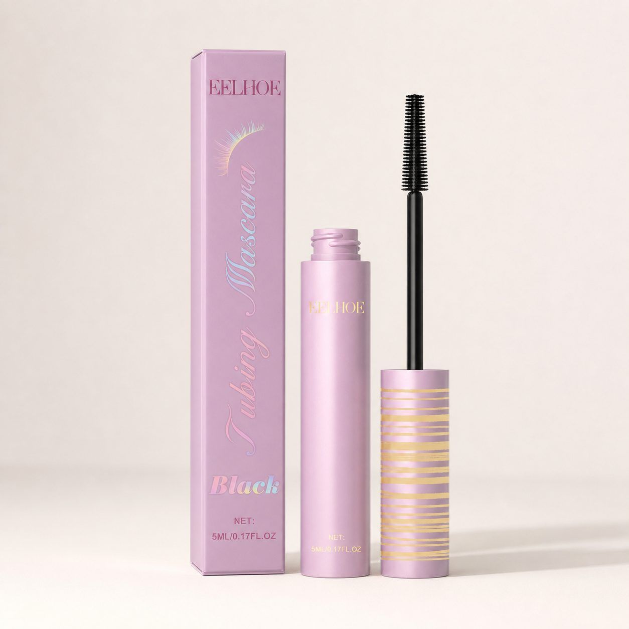 EELHOE Lengthening and Curling Mascara, Black, 5 ml photo 1