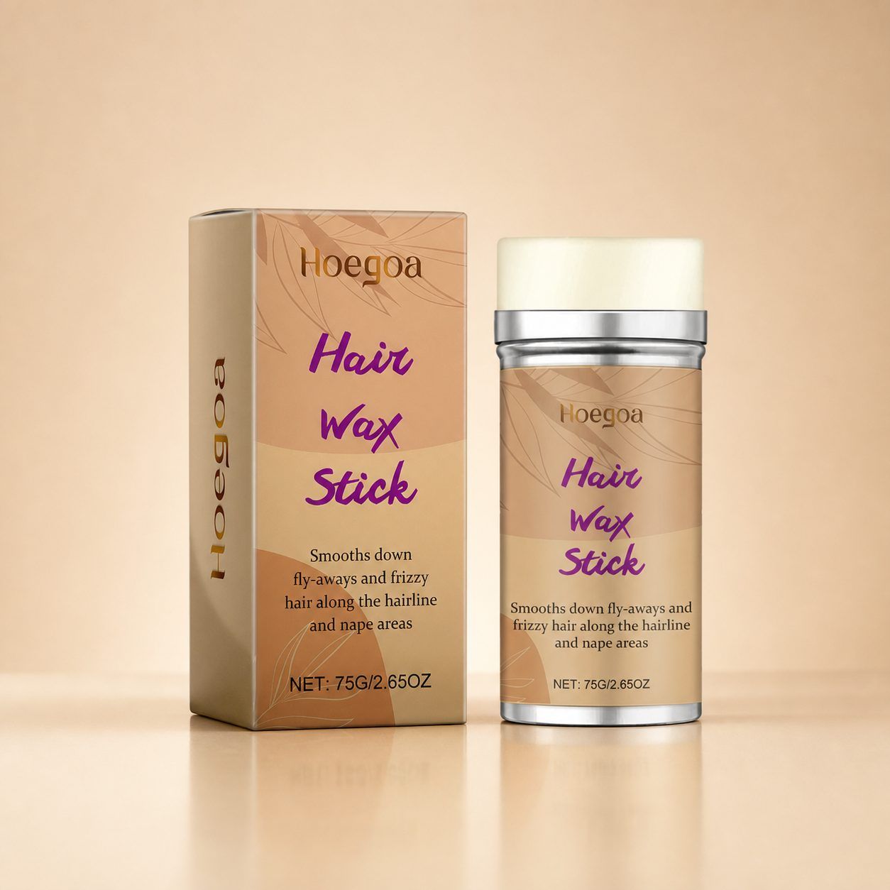 HOEGOA Hair Styling Wax Stick, 75 g photo 1
