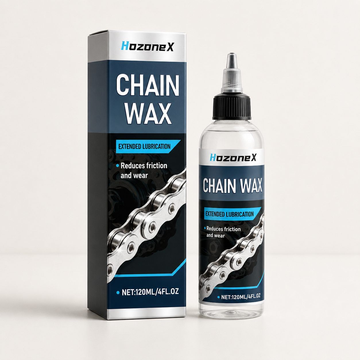 HozoneX Bicycle Chain Wax Lubricant, 120 ml photo 8