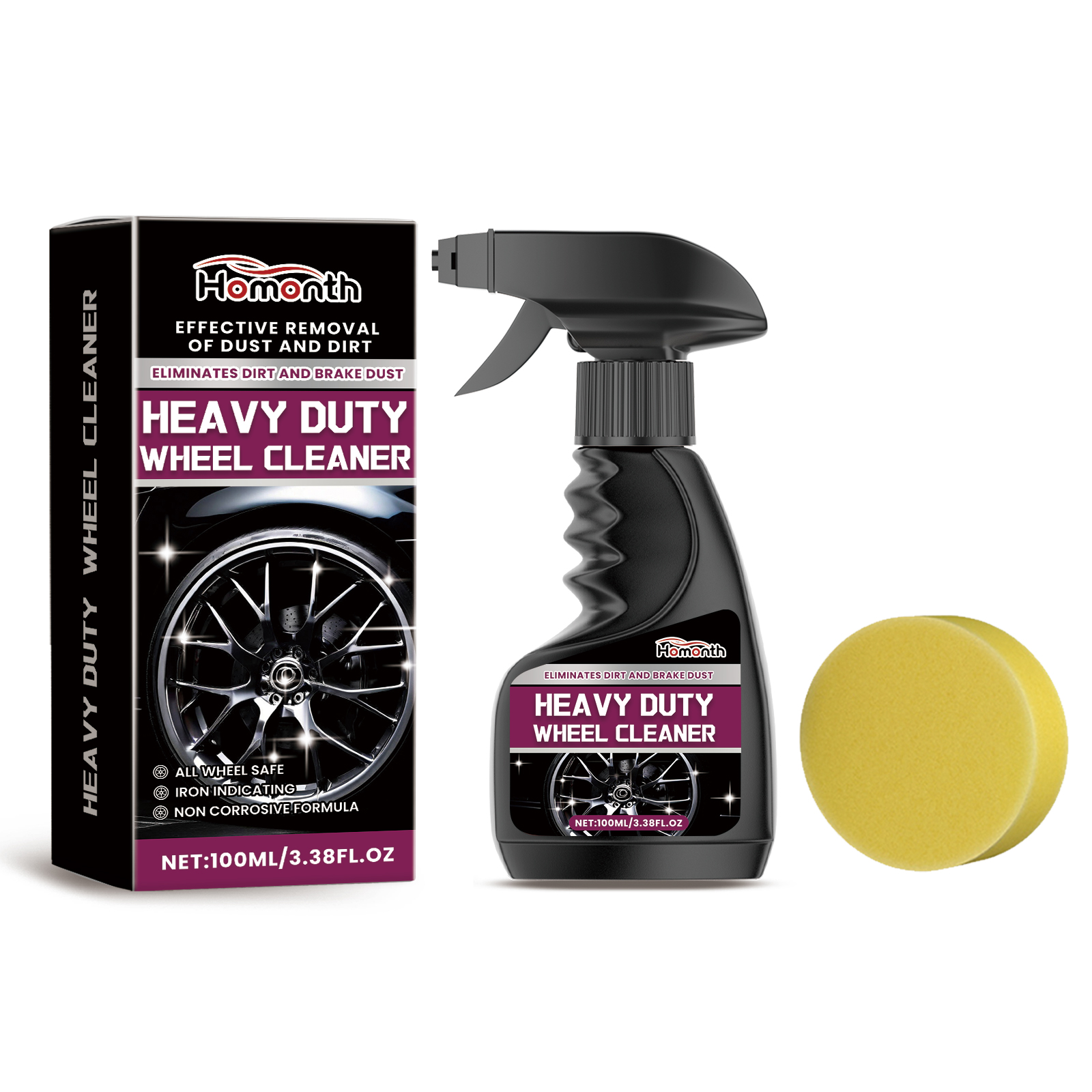 Rim Cleaner, Tire Rim Decontamination Degreaser Maintenance photo 1