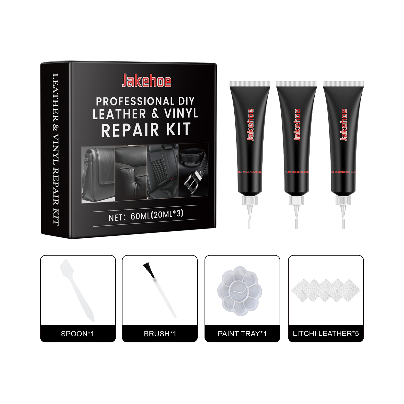 Leather Care Kit, Furniture Sofa Seat Interior Decontamination Set photo 1