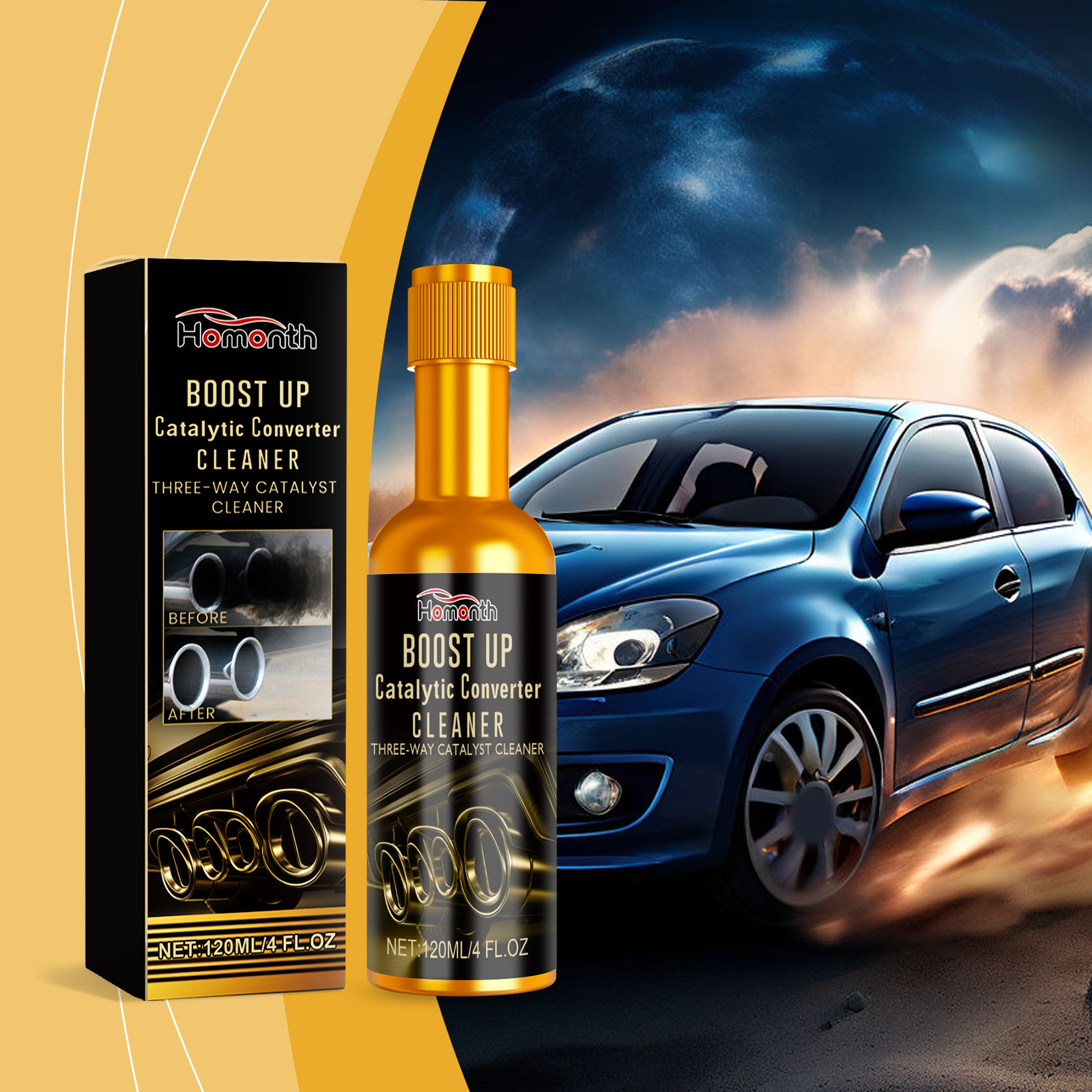Catalytic Converter Cleaner, Engine Internal Carbon Deposit Remover photo 4