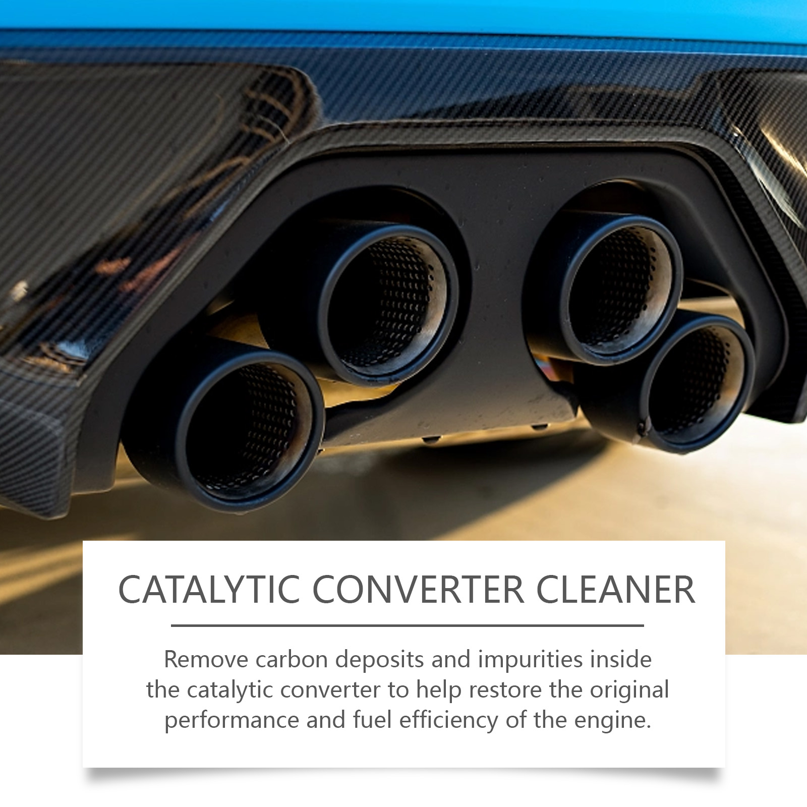 Catalytic Converter Cleaner, Engine Internal Carbon Deposit Remover photo 3