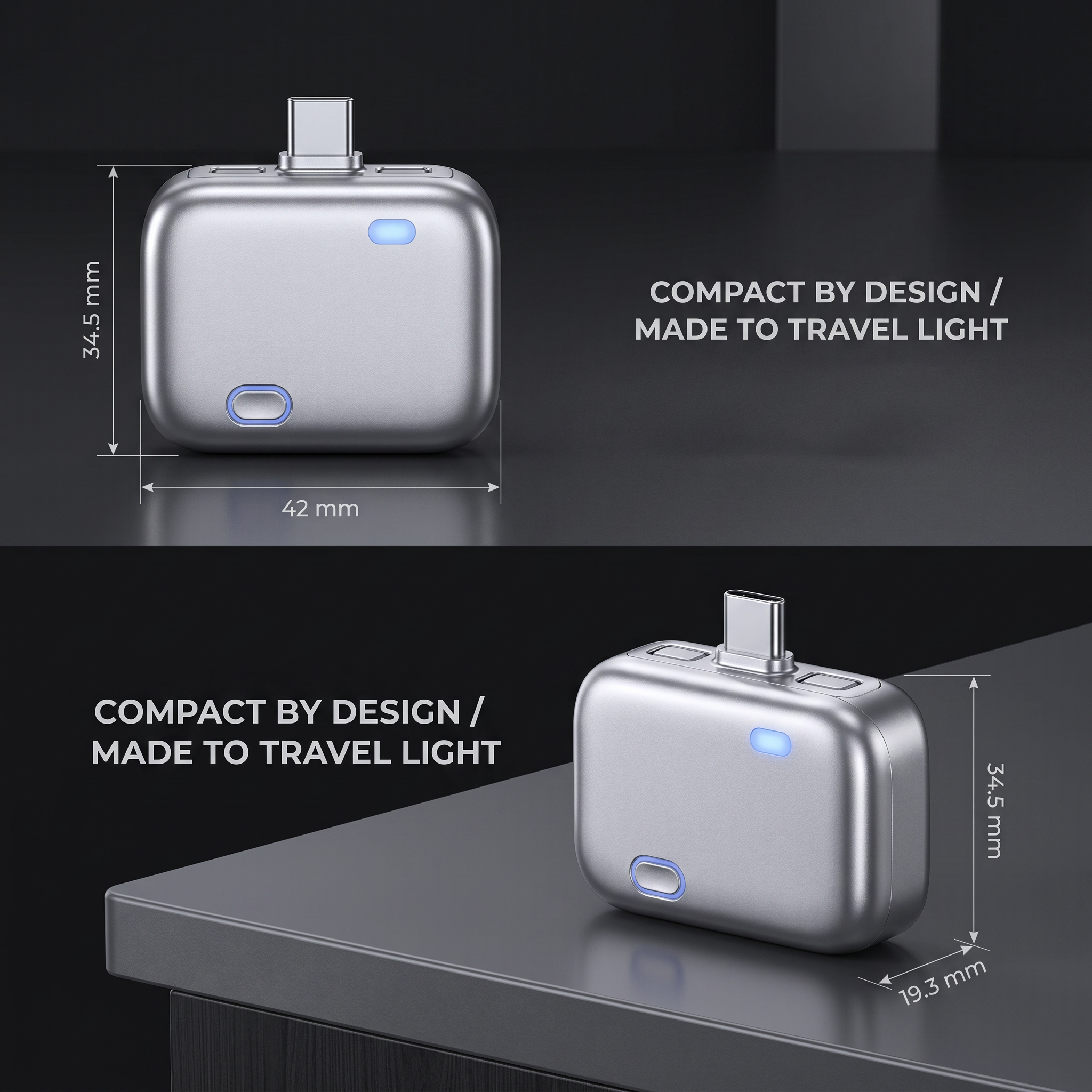 USB-C Smart Charging Adapter With Auto Disconnect, Fast Charging Support & Power Protection photo 3