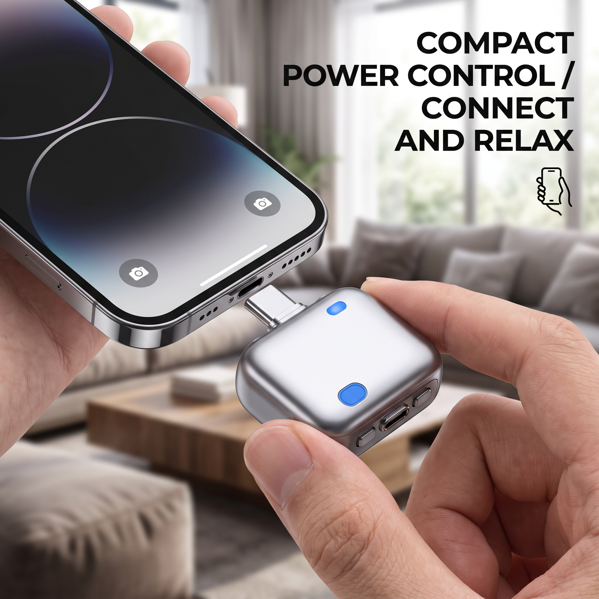 USB-C Smart Charging Adapter With Auto Disconnect, Fast Charging Support & Power Protection photo 4