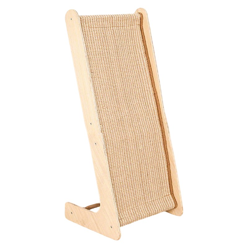 Dual Use Sisal Cat Scratcher Large Cat Scratcher L Shape Scratch Pad For Cats photo 3