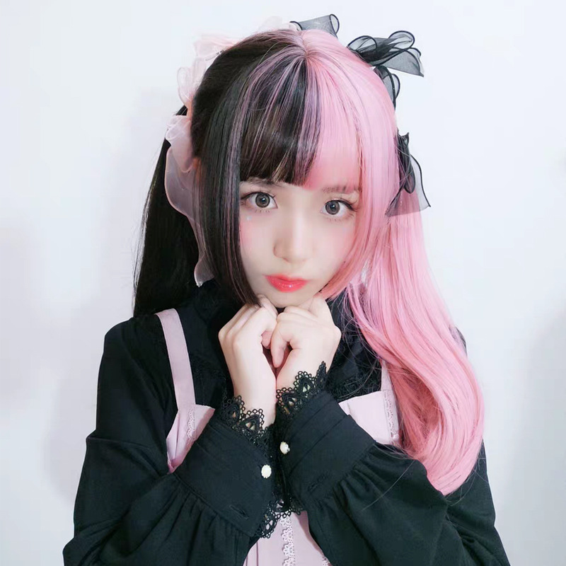 Anime Cosplay Wig Female Long Straight Hair photo 4