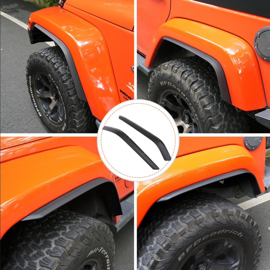 Fender Flares Compatible With 2007-2018 Wrangler photo 5