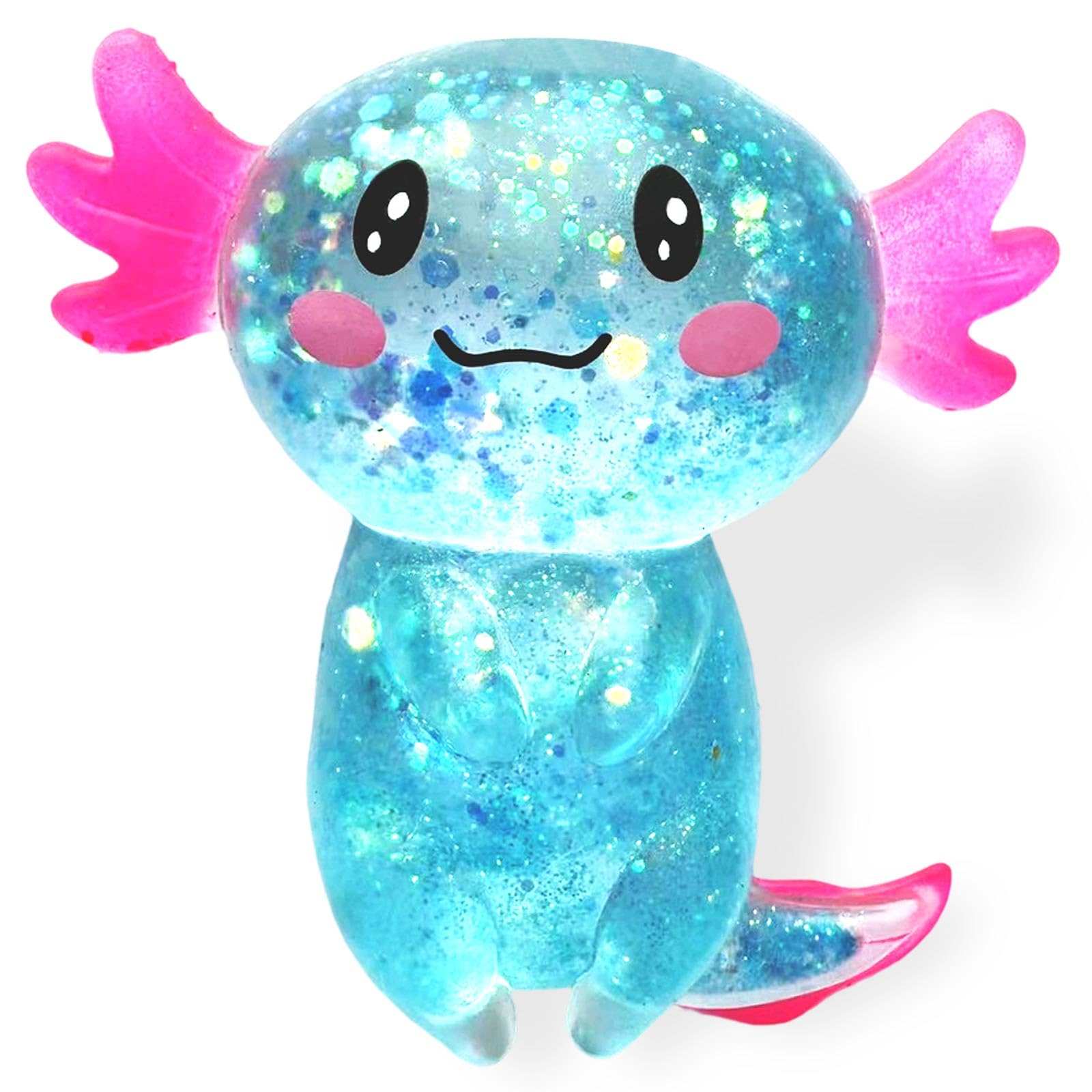 Axolotl  Stress Relief Toy Glitter Fidget Toys Cute Malt Sugar Axolotl Toy Fidget Toys Adults Fidget Toy For Kids Youth Adult, Party Favors Anxiety Relief  Toys photo 2