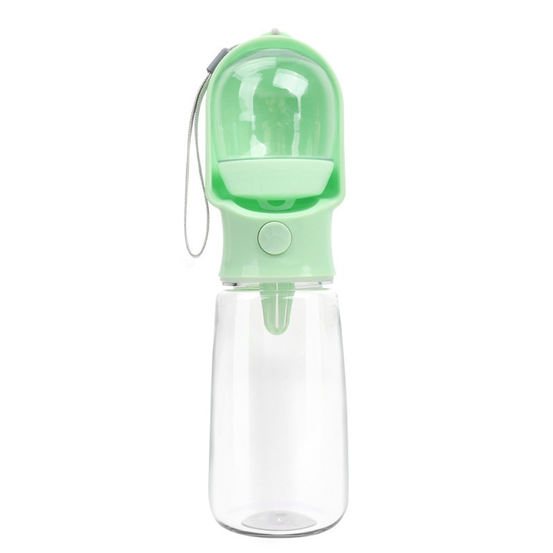 Leak Proof Portable Dog Water Bottle With Bowl  Travel Pet Water Dispenser For Walking & Hiking  Food Grade Plastic  Choose From 3 Colors photo 6