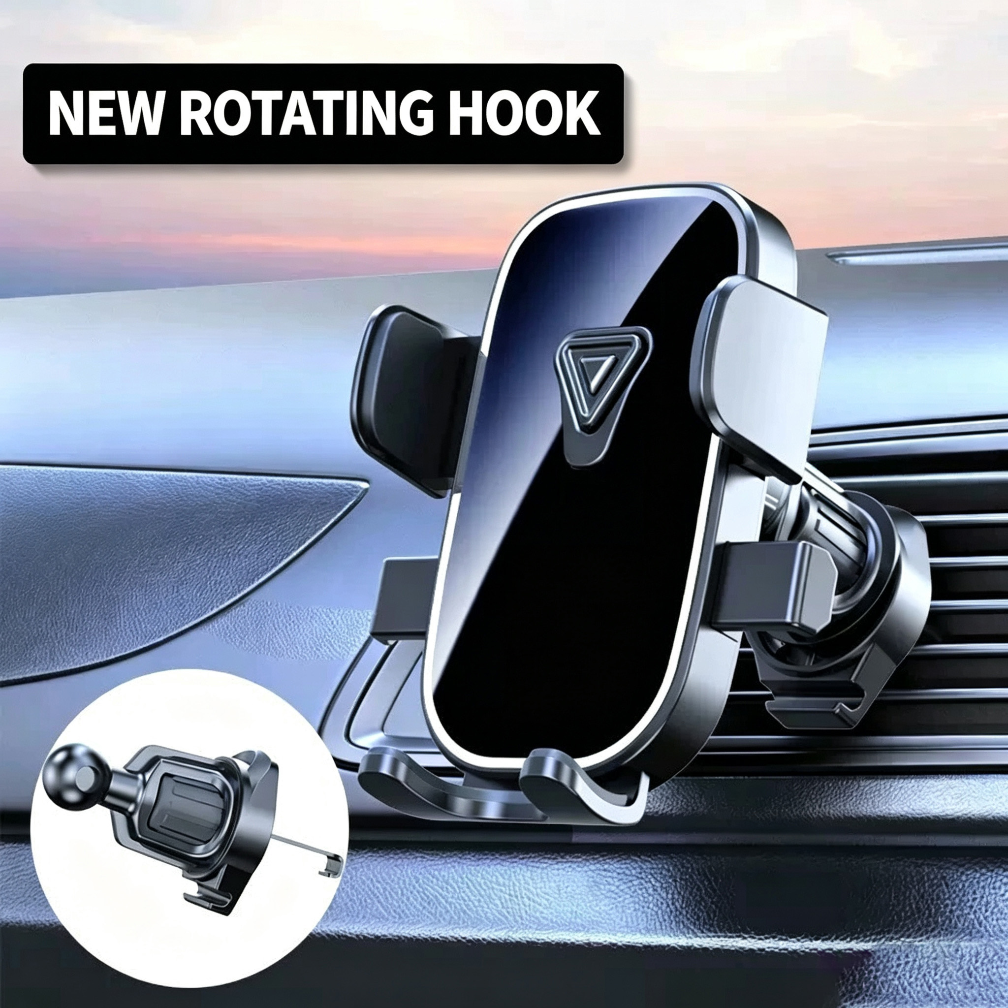 Dashboard Suction Cup Car Phone Mount 360 Rotation Cell Phone Holder Windshield Car Navigation Stand For All Smartphones photo 2