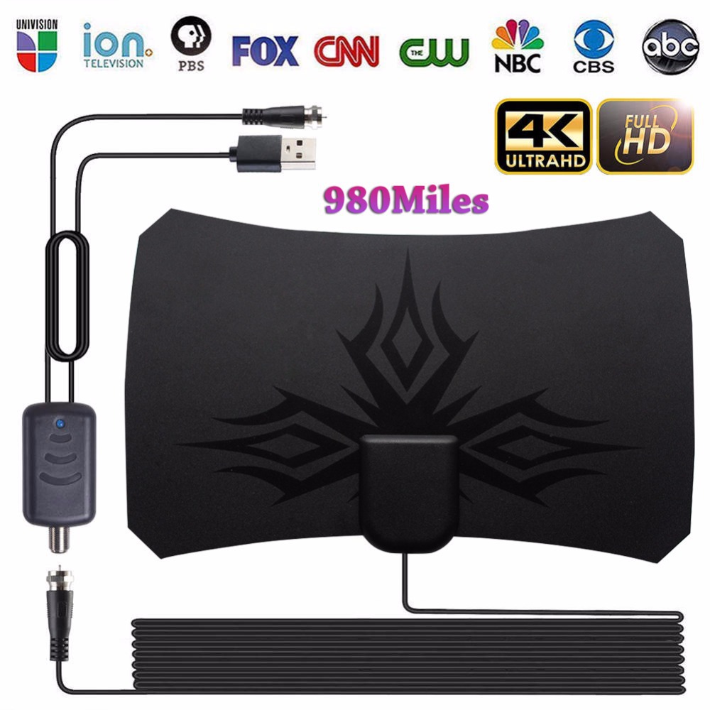 Irregular flame pattern HDTV antenna photo 1