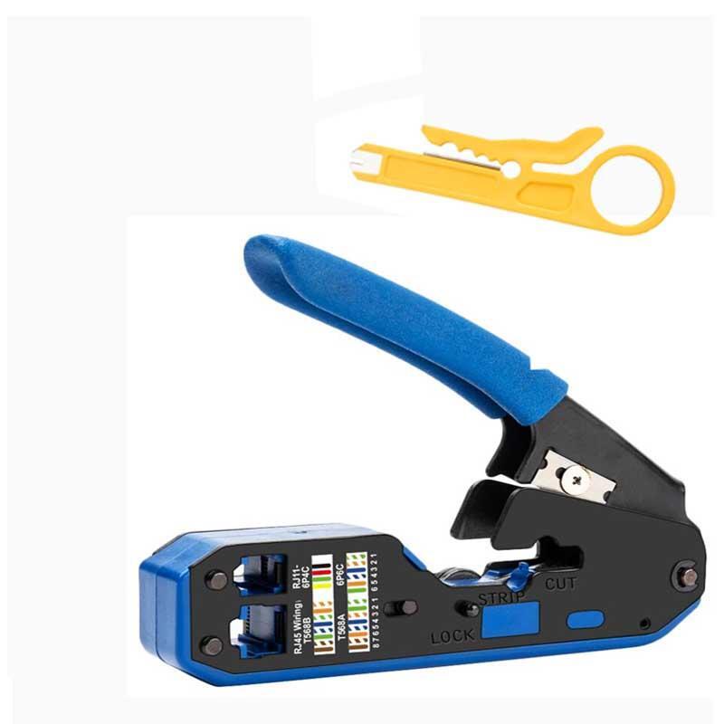 Rj45 Tool Network Crimper Cable Stripping Plier Stripper photo 5