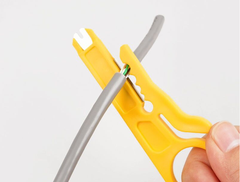 Rj45 Tool Network Crimper Cable Stripping Plier Stripper photo 2