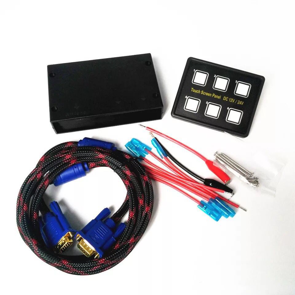 Wrangler Switch Panel Car/Boat/Bus Modification 6-Way Touch Switch Panel photo 7
