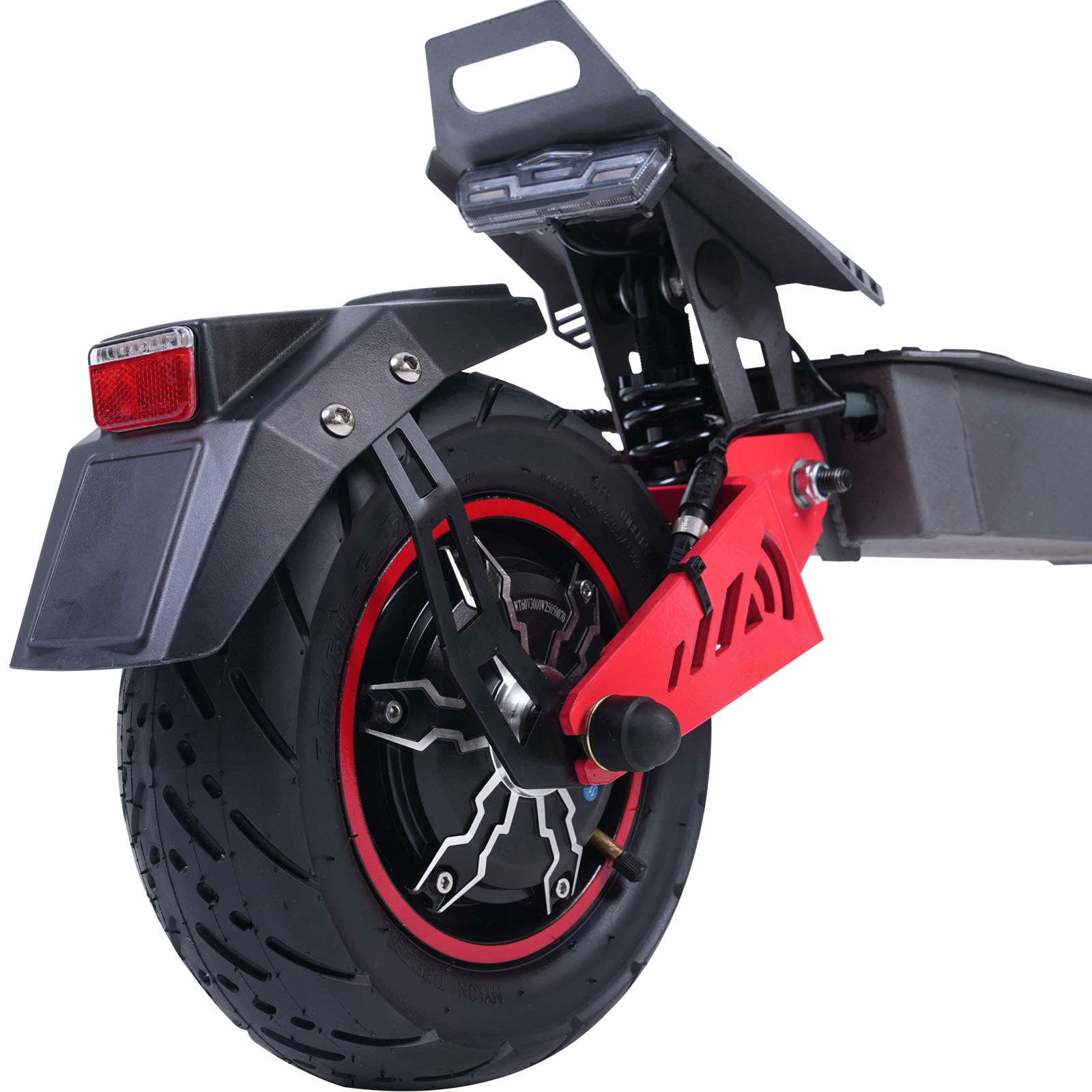 H8 High Power Dual 3000W Motors 11 Inches Off Round Tubeless Wheels E-scooter photo 4