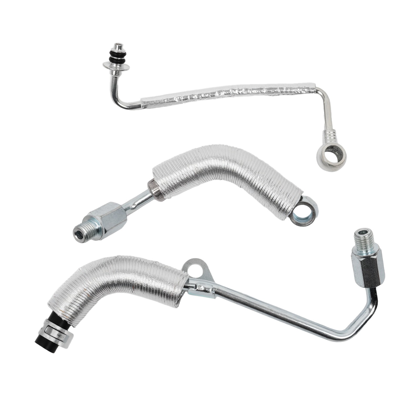 4PCS Turbo Oil Return Drain Line Oil Feed Pipe Kit For Encore -Sonic Cruze Trax photo 2