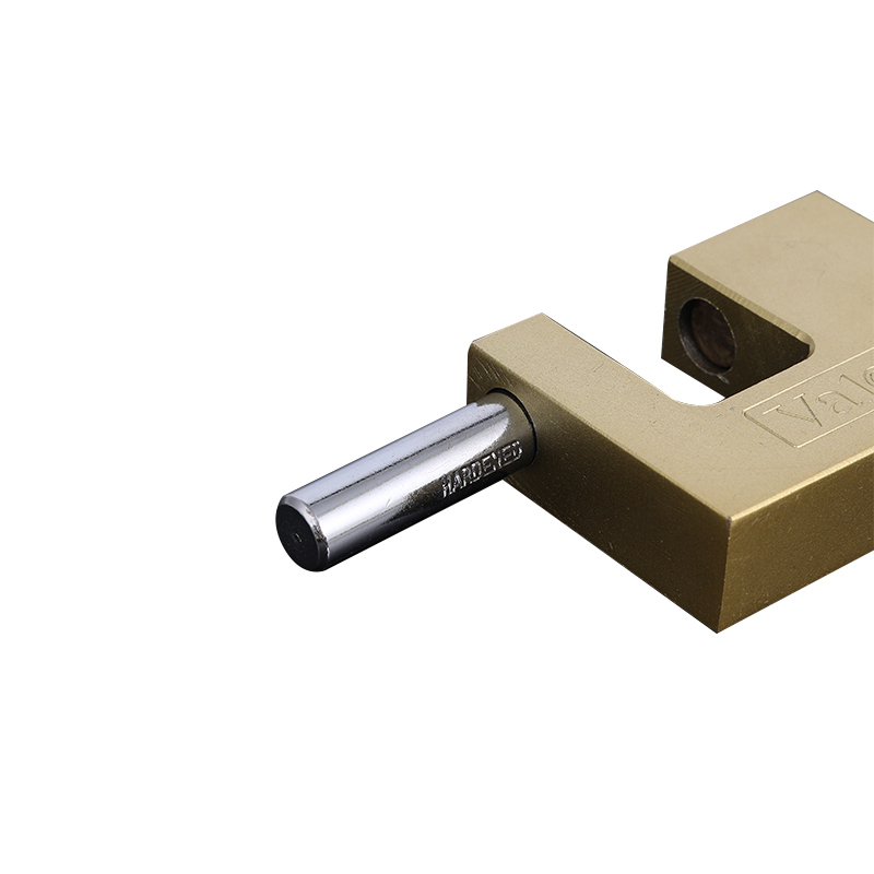 Brass Rectangular Padlock Heavy Duty Rustproof Security For Luggage Cabinet Door Gate photo 6