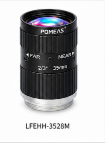 LFEHH-3528M 35mm F2.8 10MP Fixed Focal Length Machine Vision Lens For 2    3 Inch Industrial Cameras photo 2