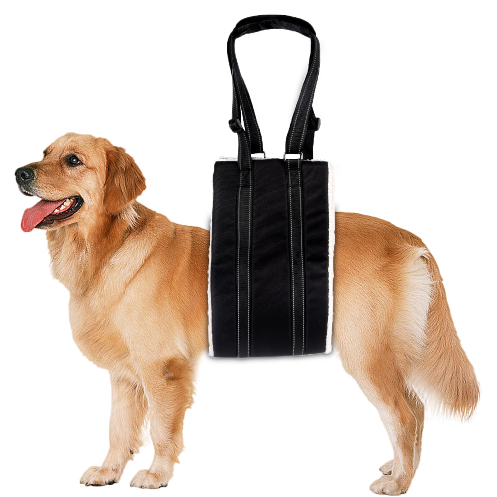 Adjustable Dog Lift Harness Portable Dog Sling For Back Legs Dog Sling Harness For Senior,Injured,Disabled Dogs After ACL Surgery photo 1