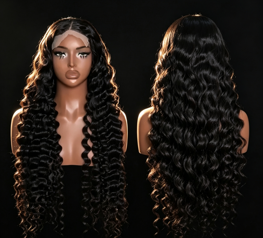 Real Hair Wig Full Head Set BOB Short Hair Long Straight Hair Wavy Curly Hair Factory Wholesale Can Customize Any Color Of Women's Wig photo 3