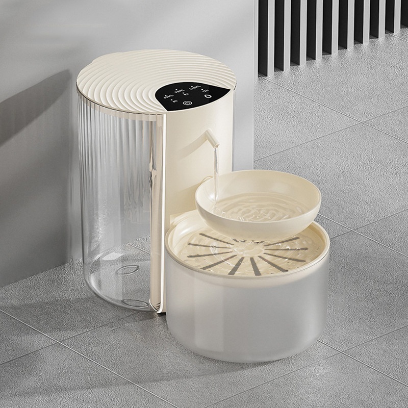 Smart Constant-Temperature 3L Pet Water Fountain With Clean-Water Separation & Tipping Mechanism. photo 2
