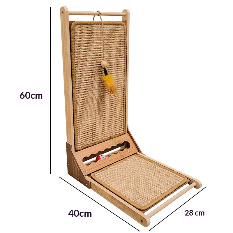 Cat Scratching Board That Doesn'T Shed Easily, Climbing Ladder For Cats And Dogs, Sisal Scratcher To Protect Sofa, Toy To Prevent Cats From Scratching, Pet Supplies photo 2