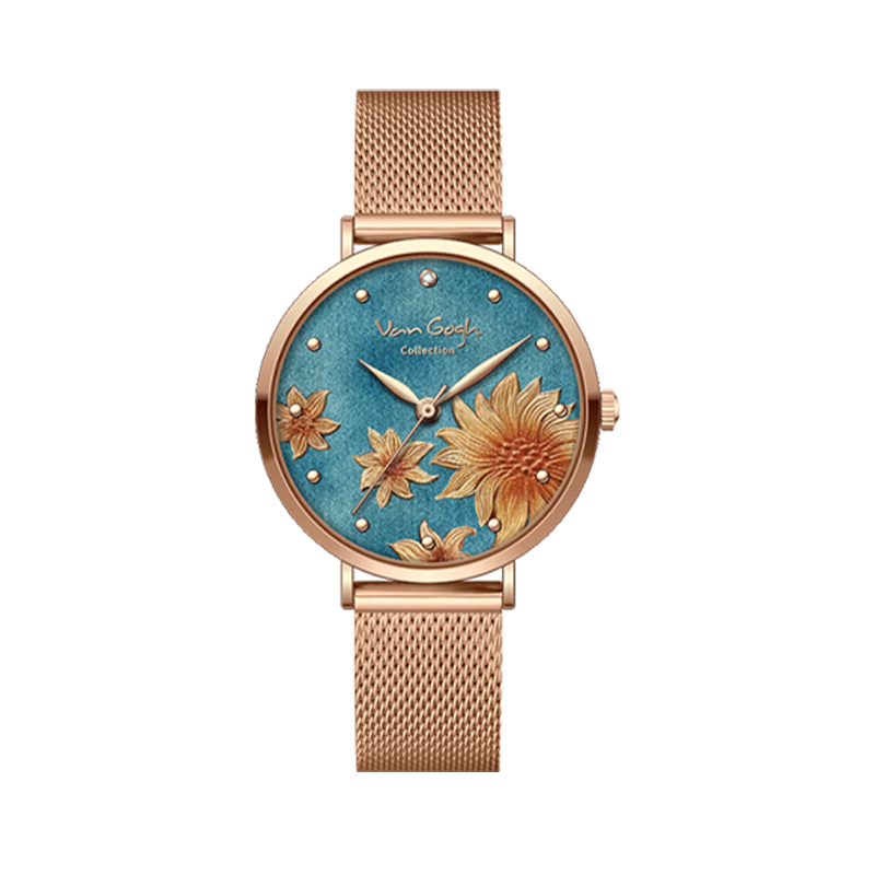 Van Gogh Sunflower Quartz Watch photo 4