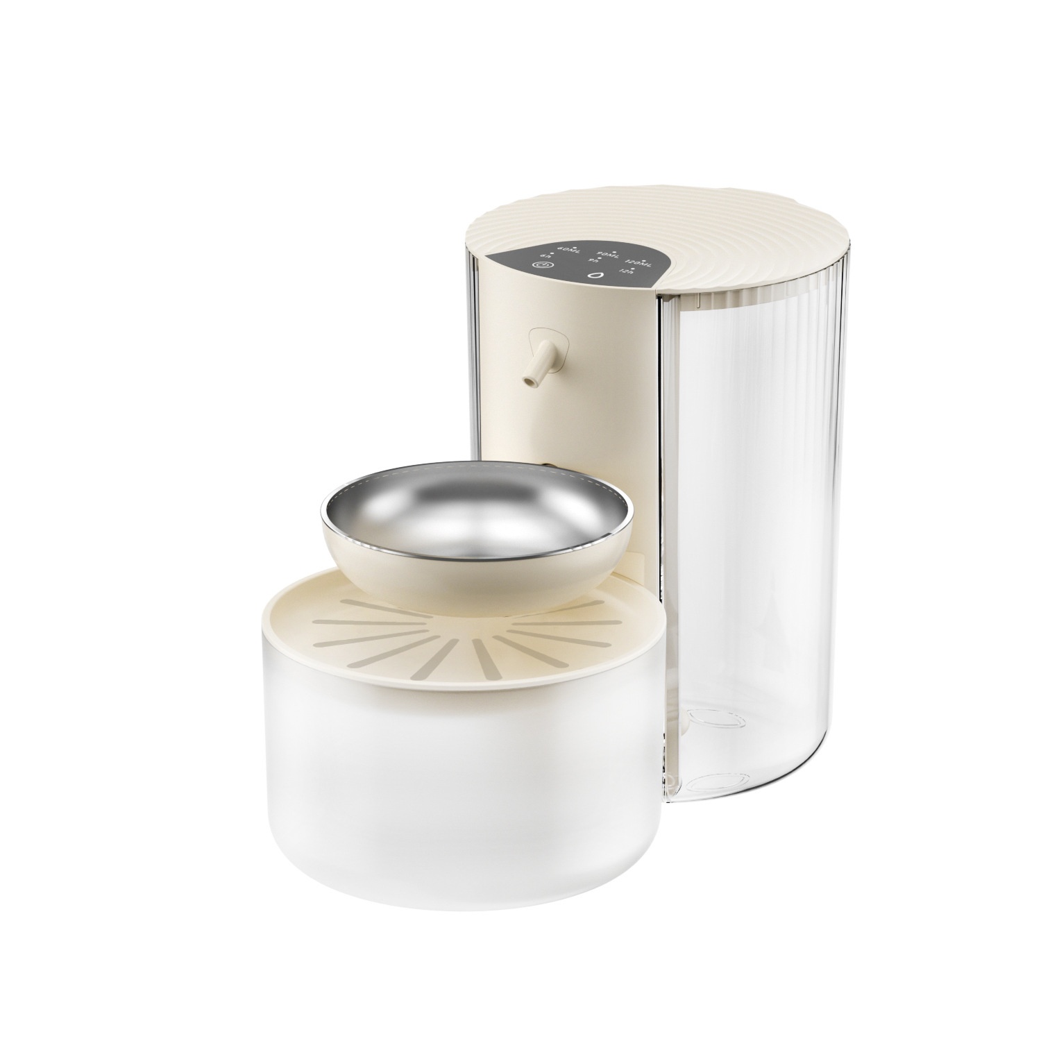 Smart Constant-Temperature 3L Pet Water Fountain With Clean-Water Separation & Tipping Mechanism. photo 4