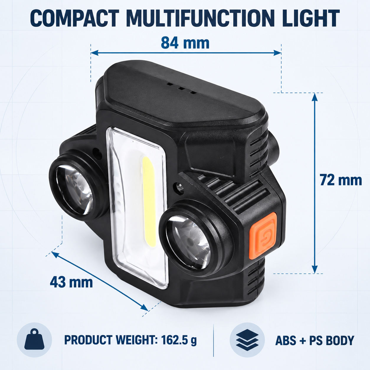 Rechargeable Motion Sensor Magnetic Battery Display LED Work Light 10W Hanging Hook W661 4 Hour photo 7