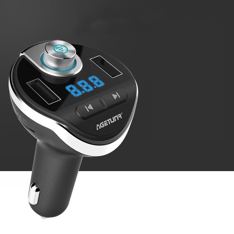 Car Bluetooth T20 Hands-free FM Transmitter MP3 Player Phone Charger photo 3