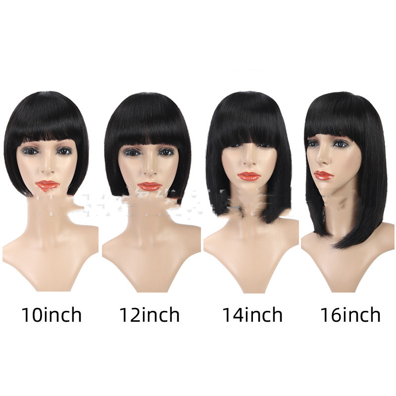 European And American Wigs With Bangs And Bob photo 3