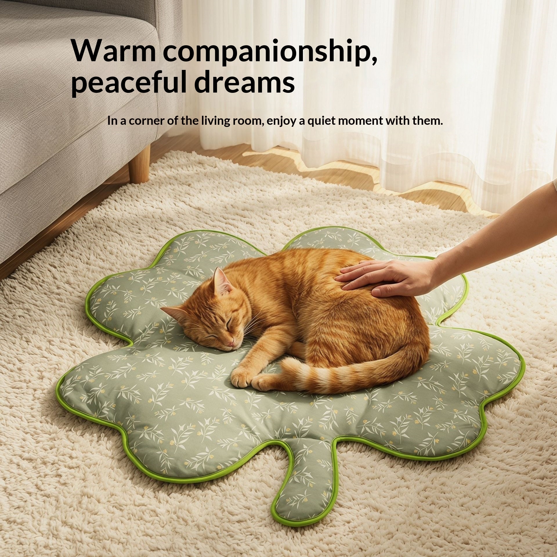 New Pet Cat Mat, Summer Cat Sleeping Mat, Universal Dog Mattress For All Seasons, Soft, Comfortable And Non-Slip photo 3