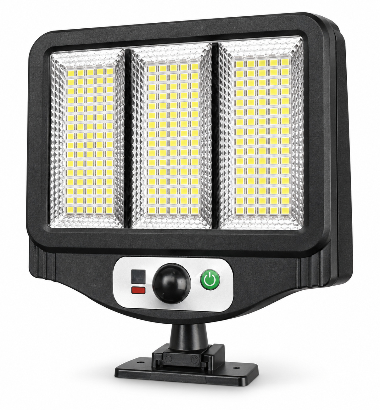 Solar Powered Rechargeable Motion Sensor LED Work Light 1500mAh For Auto W780 3 2 Hour photo 1