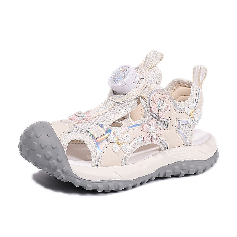 2026 Summer New Girls Closed-Toe Sandals, Kids Soft Sole Non-Slip Beach Shoes, Girls Sports Sandals photo 2