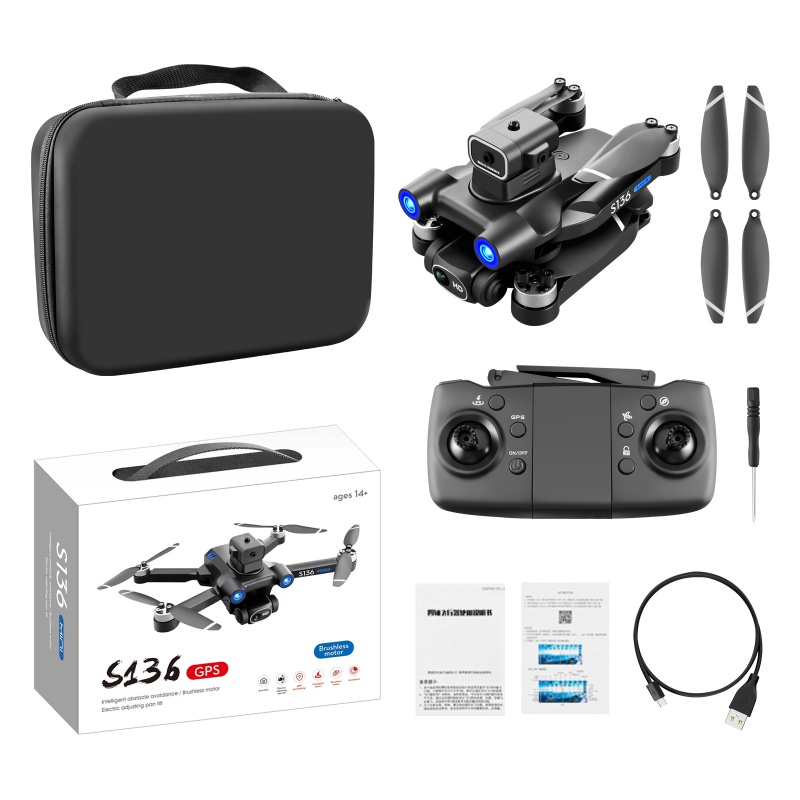 S136 GPS Dual Electric Drone photo 5