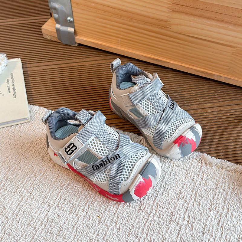 2026 Summer Kids Water Shoes, Boys & Girls Closed-Toe Sandals, Outdoor Beach Mesh Sneakers For Toddlers photo 3
